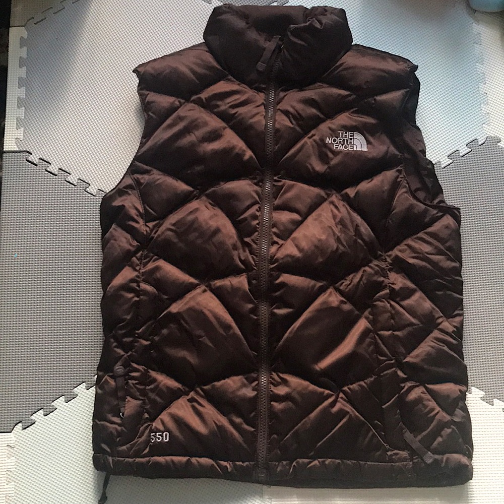 The North Face Brown Quilted Vest